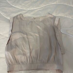 South Moon Under By Together Sleeveless Blouse - Cream